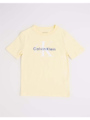 calvin klein jeans ck mono logo ss t-shirt σε προσφορά