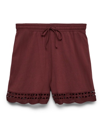 vero moda vmgabby hw shorts jrs ga 10339861-andorra darkred σε προσφορά