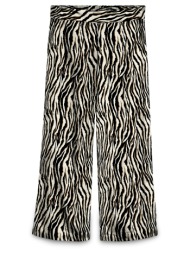 vero moda vmeasy joy hw culotte pants wvn ga 10308013-oatmealdolly mixed