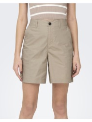 only onlzora mw bermuda shorts pnt noos 15344538-oxford tan tan