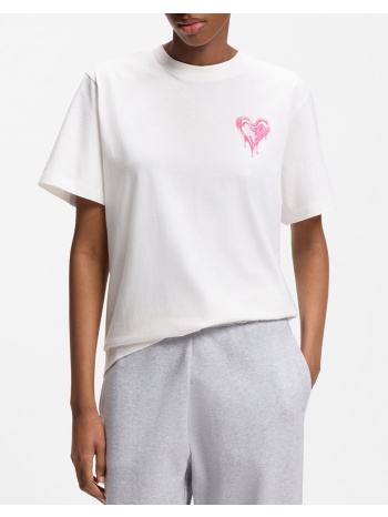 hugo vintage_tee_b_9 10268404 01 50562261-102 offwhite σε προσφορά