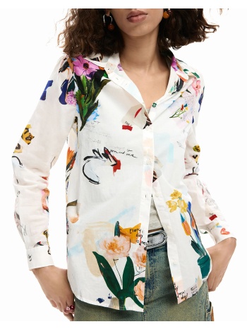 desigual cam_mila πουκαμισο γυναικειο 26swcw21-1000 multi σε προσφορά