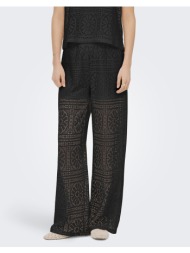 only onllian lace wide pants jrs noos 15372107-black black