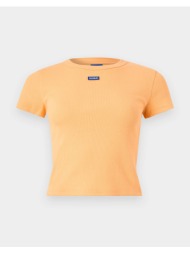 hugo baby tee_b 10257055 01 50510749-830 lightorange