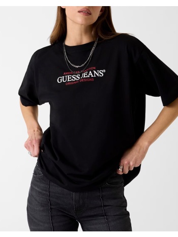 guess jeans gj ss cn os american tr tee μπλουζα γυναικειο σε προσφορά