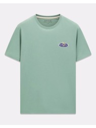 guess jeans gj ss cn reg nautical tee μπλουζα ανδρικο m6gib7k8hm0-g8fr green