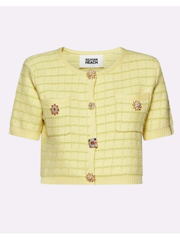 silvian heach cardigan purdaur gpp26457cd-lime candy lime σε προσφορά