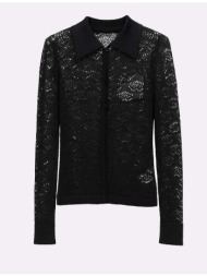 silvian heach cardigan dipondi cvp26006cd-black black