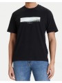 jack&jones jcofusion photo print tee ss crew neck 12289870-black black