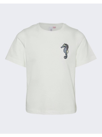 vero moda apr vmpopsy francis ss top jrs girl 10306159-snow