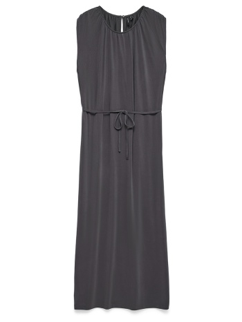 vero moda vmfilli sl 7/8 dress jrs 10342935-asphalt σε προσφορά