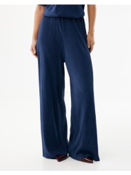 mexx plisse pants mf007003961w-193920 midnightblue