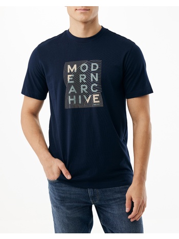 mexx logo t-shirt mf007802261m-193923 navyblue σε προσφορά