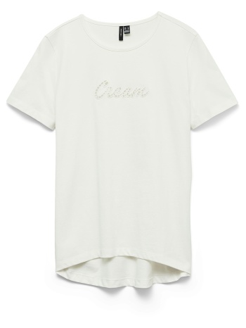 vero moda vmmiranda sif ss top box jrs 10344827-snow