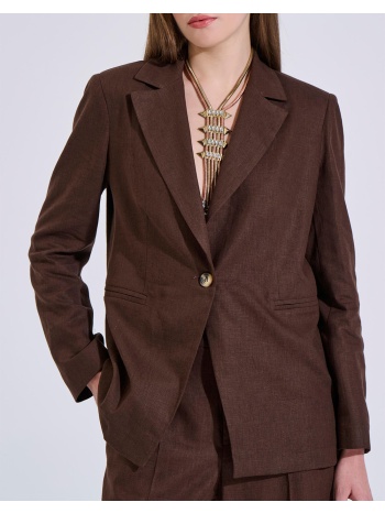 bill cost σακακι 10-280549-0-καφε brown