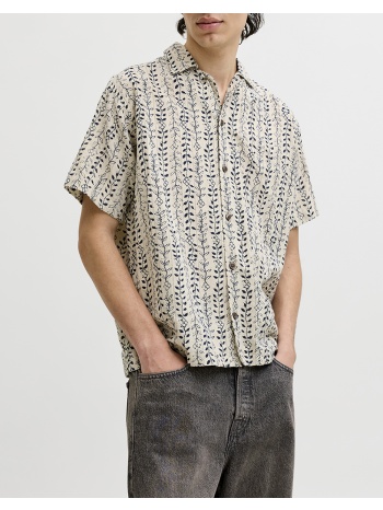 jack&jones jprblulyon print dobby s/s shirt sn σε προσφορά