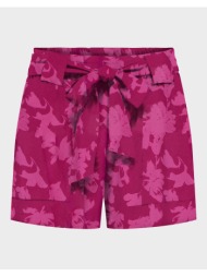 only onlnova life vis talia shorts wvn 15317850-sangria730 summer jacquard magenta
