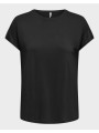 only onlhannah s/s batsleeve top jrs 15371576-black black