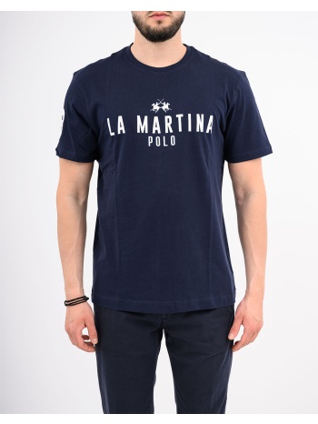 la martina μπλουζα t-shirt κμ man s/s tshirt jersey σε προσφορά