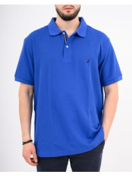 nautica μπλουζα πολο κμ cabin b&t polo shirt 3ncn1cr0125-408 blue