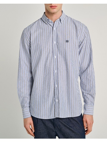 staff lark man shirt longsleeve 57%co 43%pes σε προσφορά
