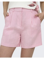 only onlita hw linen look shorts tlr 15370279-romance rose pink
