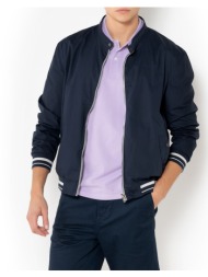 the bostonians μπουφαν ripstop reversible regular fit 3w06020-blue darkblue