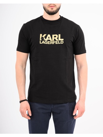 karl lagerfeld t-shirt crewneck nos 755780-500235-160 gold σε προσφορά