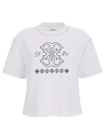 guess gabi ss cn t-shirt μπλουζα γυναικειο v6gi10k2977-g011 σε προσφορά