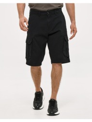 brokers ανδρικη βερμουδα cargo 26015505451-80 black