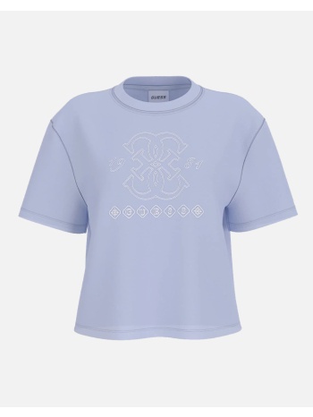 guess gabi ss cn t-shirt μπλουζα γυναικειο v6gi10k2977-a70s σε προσφορά