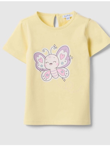 ovs tsh 4/5 colors print bio 2649720-double cream yellow