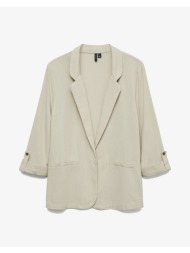 vero moda vmjesmilo 3/4 loose blazer wvn noos 10279700-silver lining biege