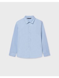 mayoral πουκαμισο μακρυμανικο basic 00874-012 lightblue