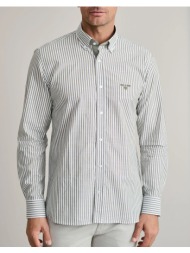 navy&green πουκαμισο comfort fit 24ng.bx235/1b.1-dusty olive/white olive