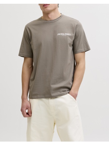 jack&jones jprblaoscar ss tee fst 12302469-morel chocolate σε προσφορά