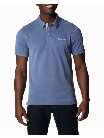 columbia ανδρικό nelson point™ polo ce34-eo0035-478 rafblue
