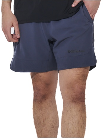 body action men``s training shorts 033619-01-blue grey σε προσφορά