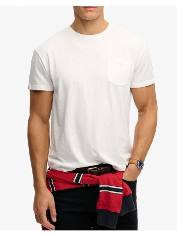 superdry d1 cotton classic linen pkt tee μπλουζα ανδρικο σε προσφορά