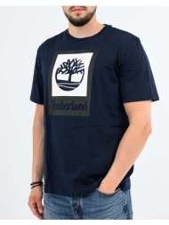 timberland colored short sleeve tee tb0a5qs2-433 darkblue