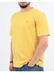 timberland garment dye short sleeve tee tb0a5yay-a7h yellow