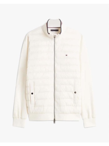 tommy hilfiger mix media ess rwb stand collar σε προσφορά