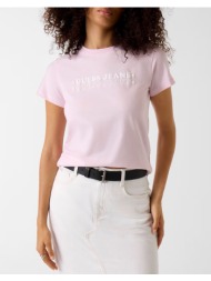 guess jeans gj ss cn reg print star tee μπλουζα γυναικειο w6gic5k8hm0-g491 lilac
