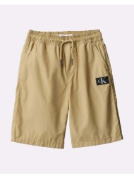 calvin klein jeans parachute shorts lvcksjc79b-8y-16y-pfn biege