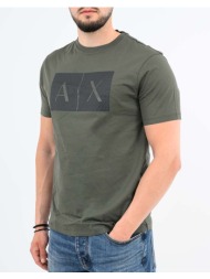 armani exchange t-shirt 8nztckz8h4z-m8317 darkgreen