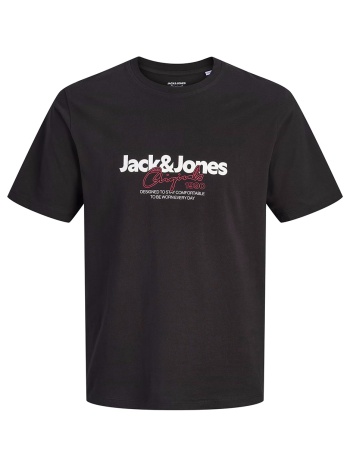 jack&jones jorcassis tee ss crew neck fst 12301961-black σε προσφορά