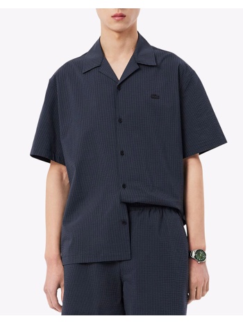 lacoste πουκαμισο κμ shirt ss 3ch2355-4ci darkslategrey σε προσφορά