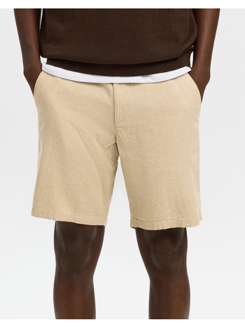 selected slmregular-brody linen bld shorts noos σε προσφορά