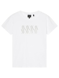 armani exchange t-shirt xw002290af17172-u0002 white