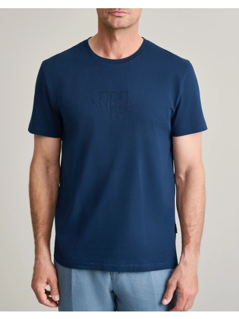 navy&green μπλουζα λαιμοκοψη 24tu.346/4r-dark blue darkblue σε προσφορά